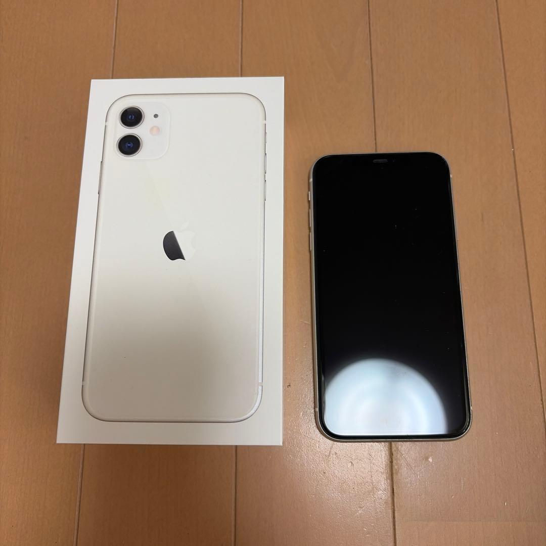 Apple iPhone 11 ホワイト 本体　64GB