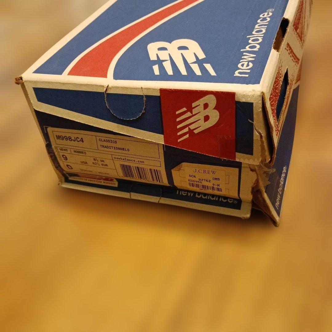 【美品】new balance M998JC4 27㎝