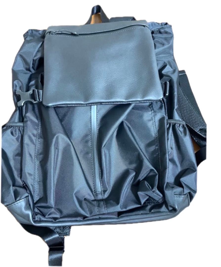 イアパピヨネ×BURLAP OUTFITTER撥水レザーコンビリュック