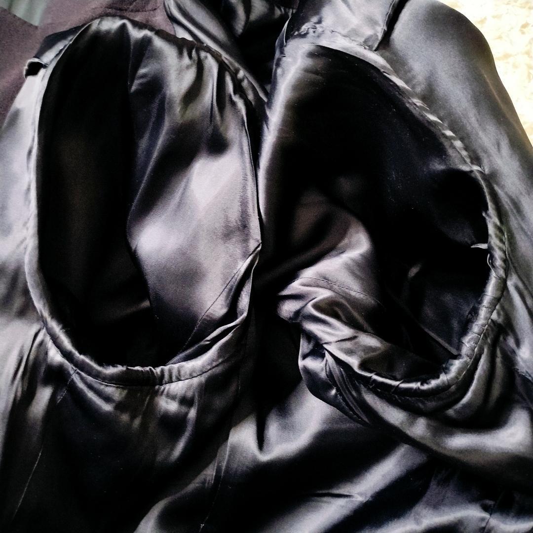 美品★ラルディーニ ブートニエール 極上ウール チェスターコート 50 ネイビー