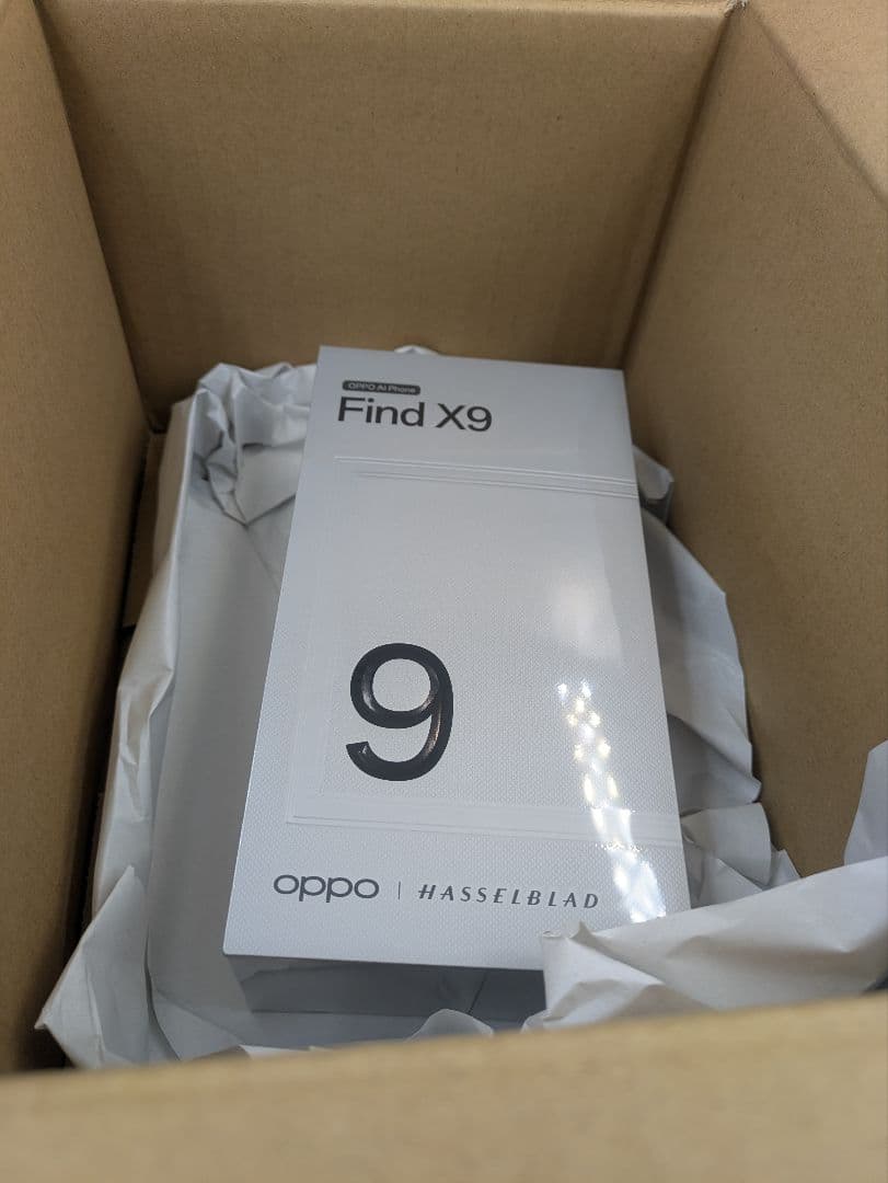 新品未開封 OPPO Find X9 16GB/512GB SIMフリー