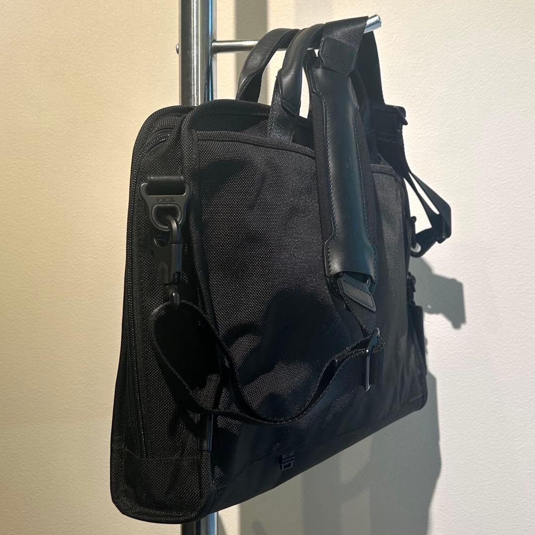TUMI organizer portfolio brief ブラック