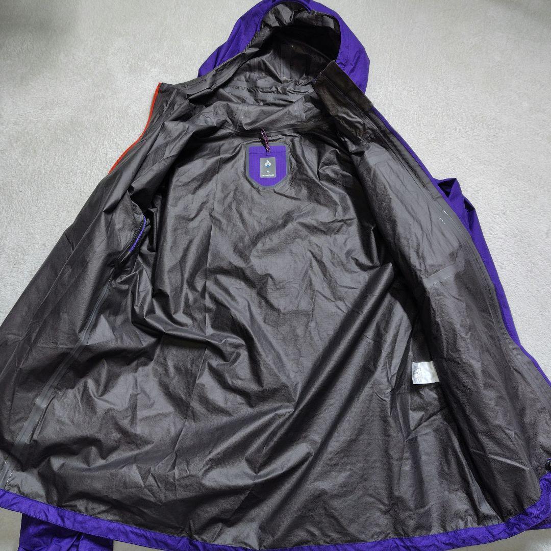 極美品　現行　モンベル　トレントフライヤージャケット　高機能　撥水　ゴアテックス