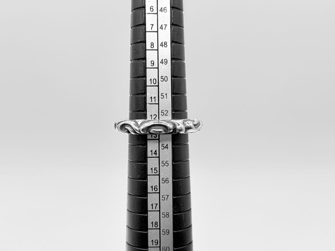 Chrome Hearts クロムハーツ スクロールバンドリング　12.5号