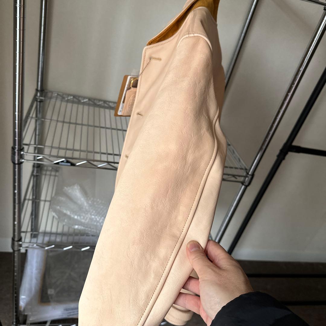 アインシュタインタイプ 原色 フルベジタブルタンニン ホースハイド コサック