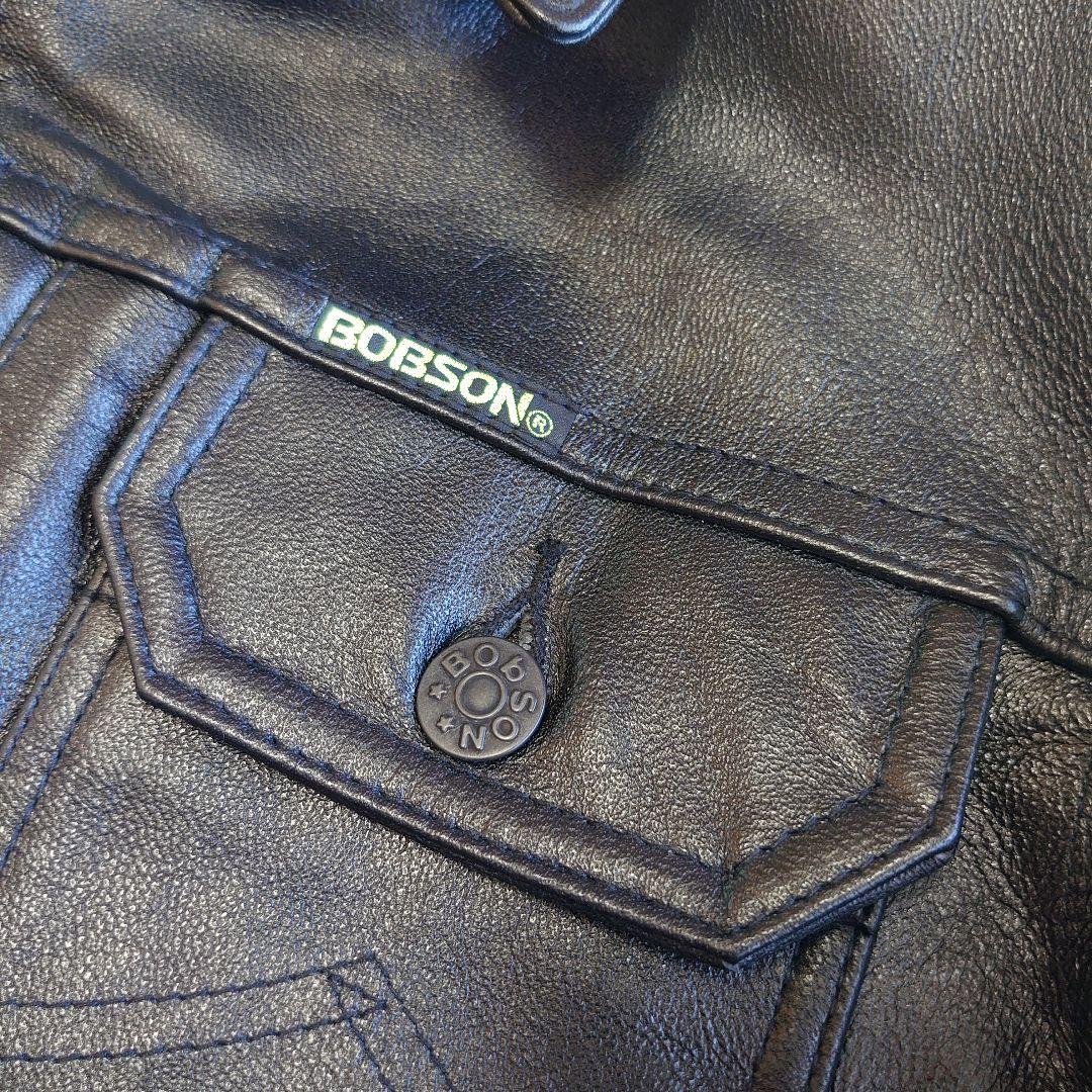 【新品・希少】ラトルトラップ × ボブソン やぎ革 レザージャケット XL