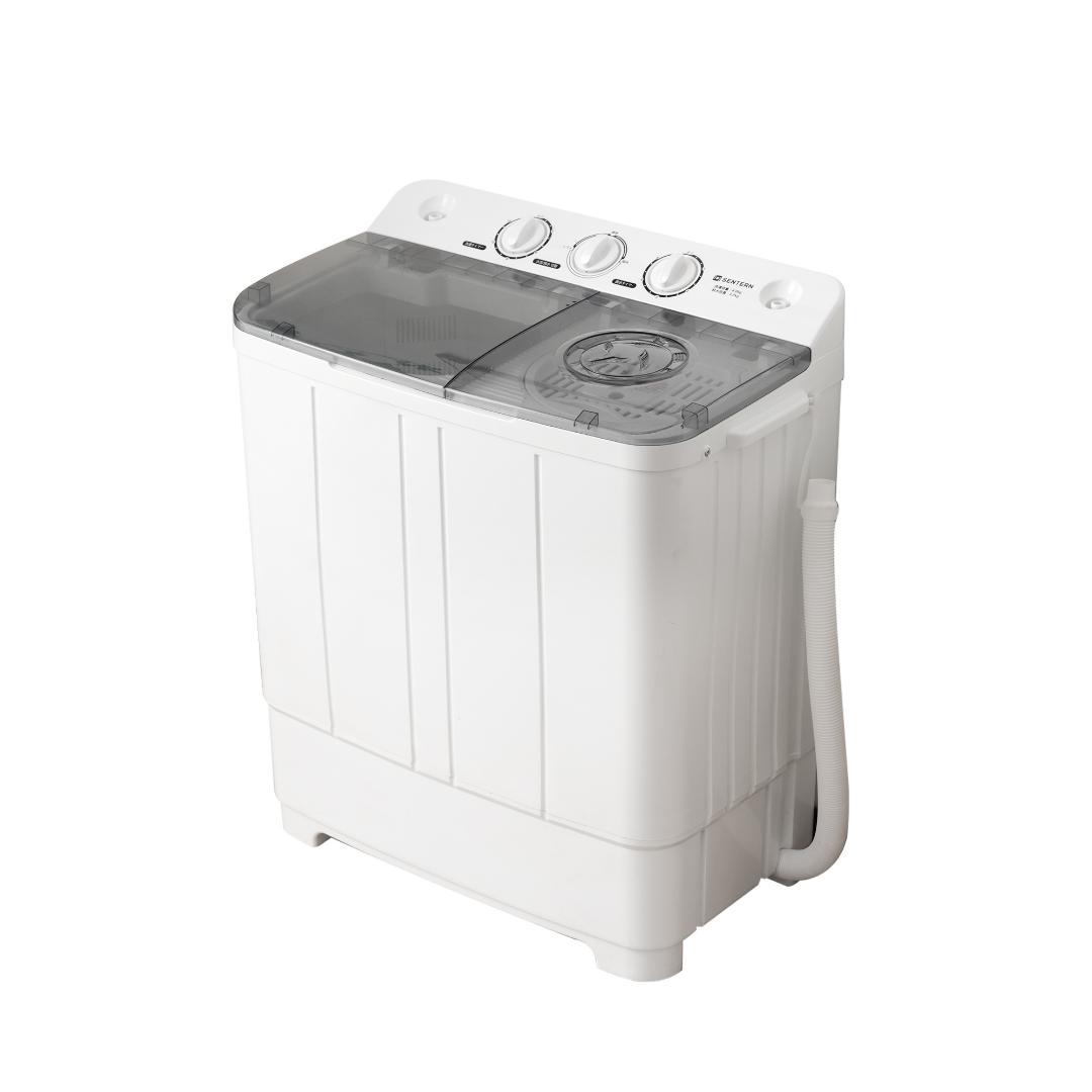 【二槽式】洗濯機 洗濯容量6kg 脱水容量4kg プラスチック槽