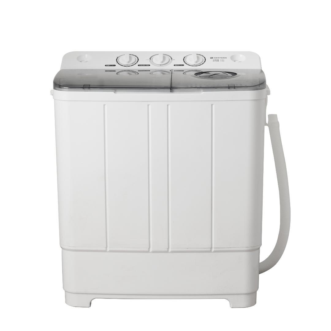 【二槽式】洗濯機 洗濯容量6kg 脱水容量4kg プラスチック槽