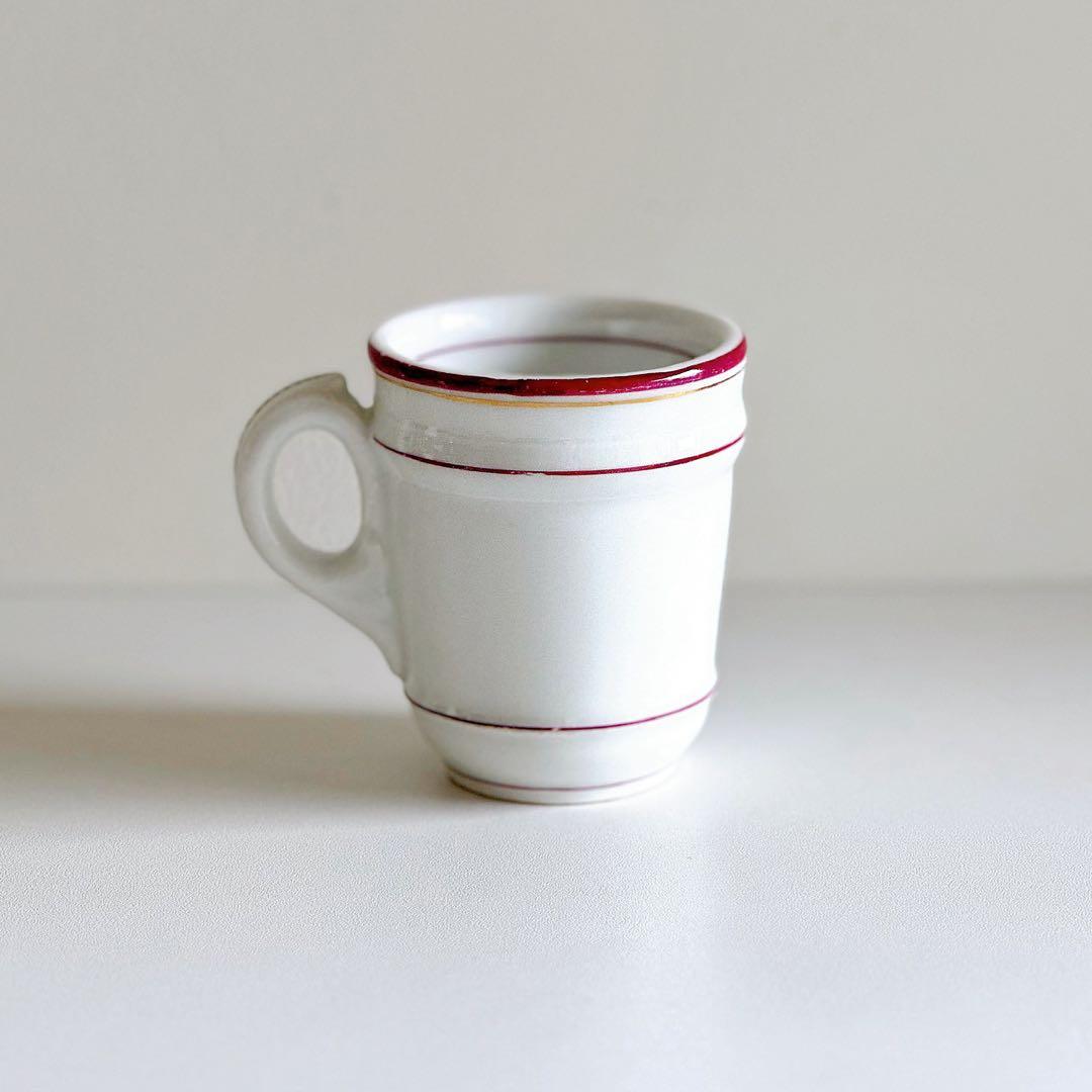フランス アンティーク ブリュロ コーヒーカップ