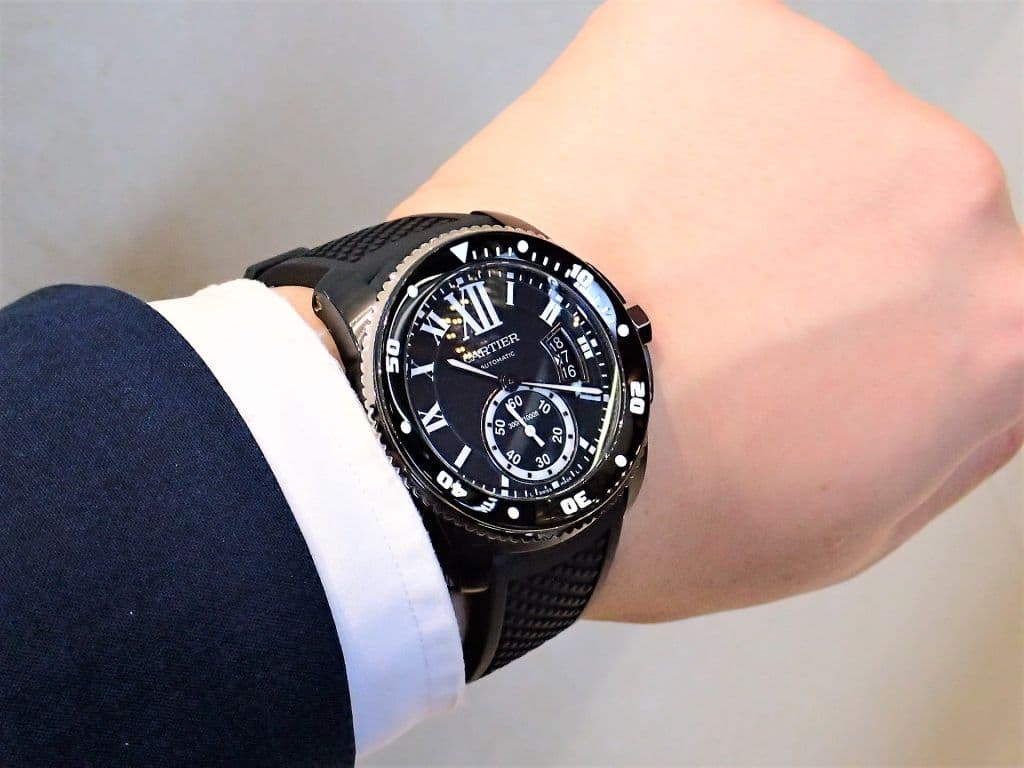 カルティエ カリブル ドゥ カルティエ ダイバー 付属品完備