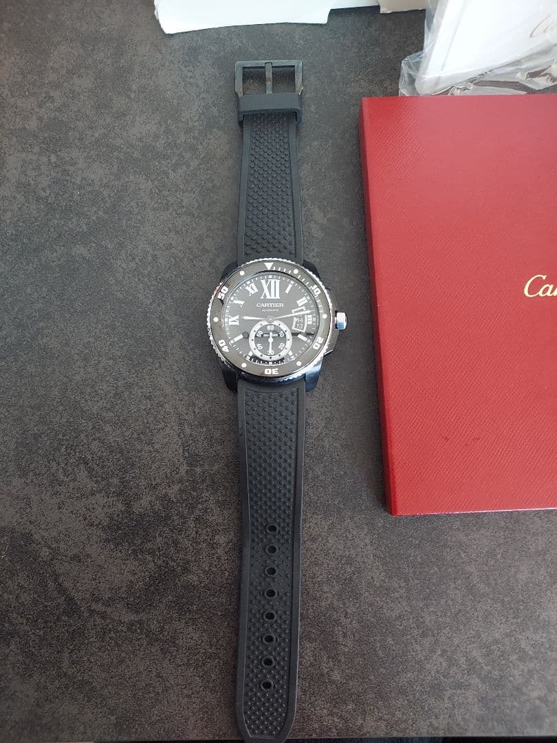 カルティエ カリブル ドゥ カルティエ ダイバー 付属品完備
