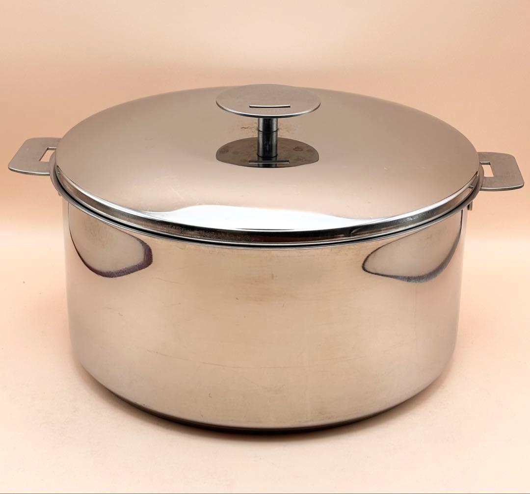 24cm　CRISTEL クリステル グラフィット　深鍋