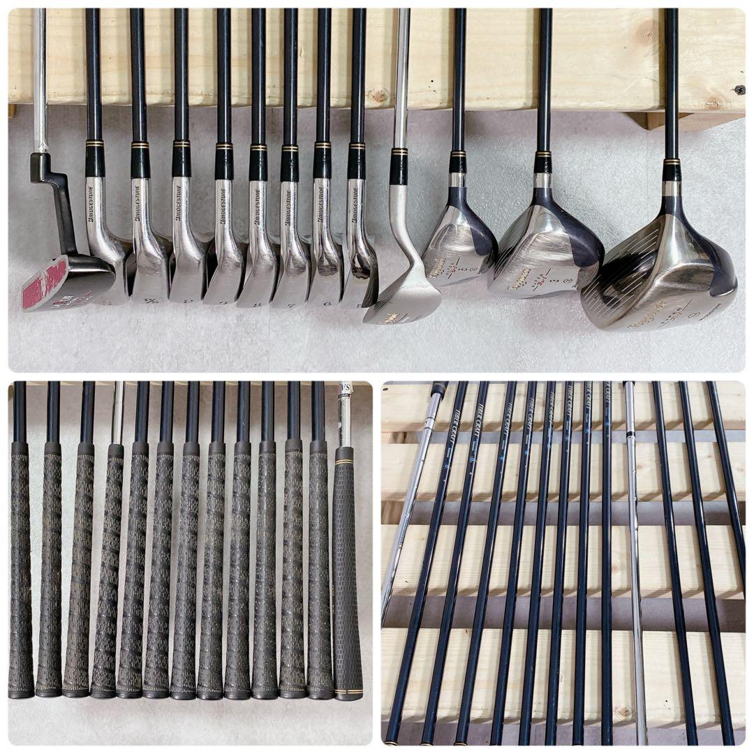 T021 ブリヂストン ゴルフクラブ メンズ フルセット 初心者 ビギナー 練習