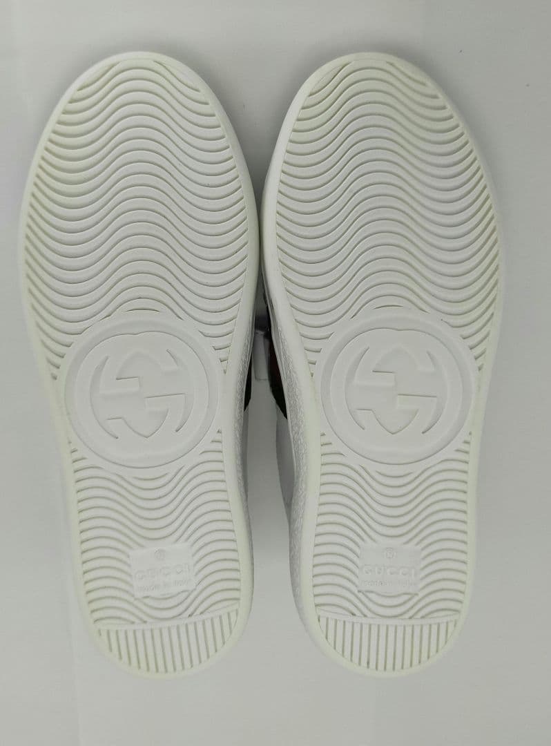 i*♡様 美品　GUCCHI グッチ　キッズ　スニーカー シェリーライン　猫　3