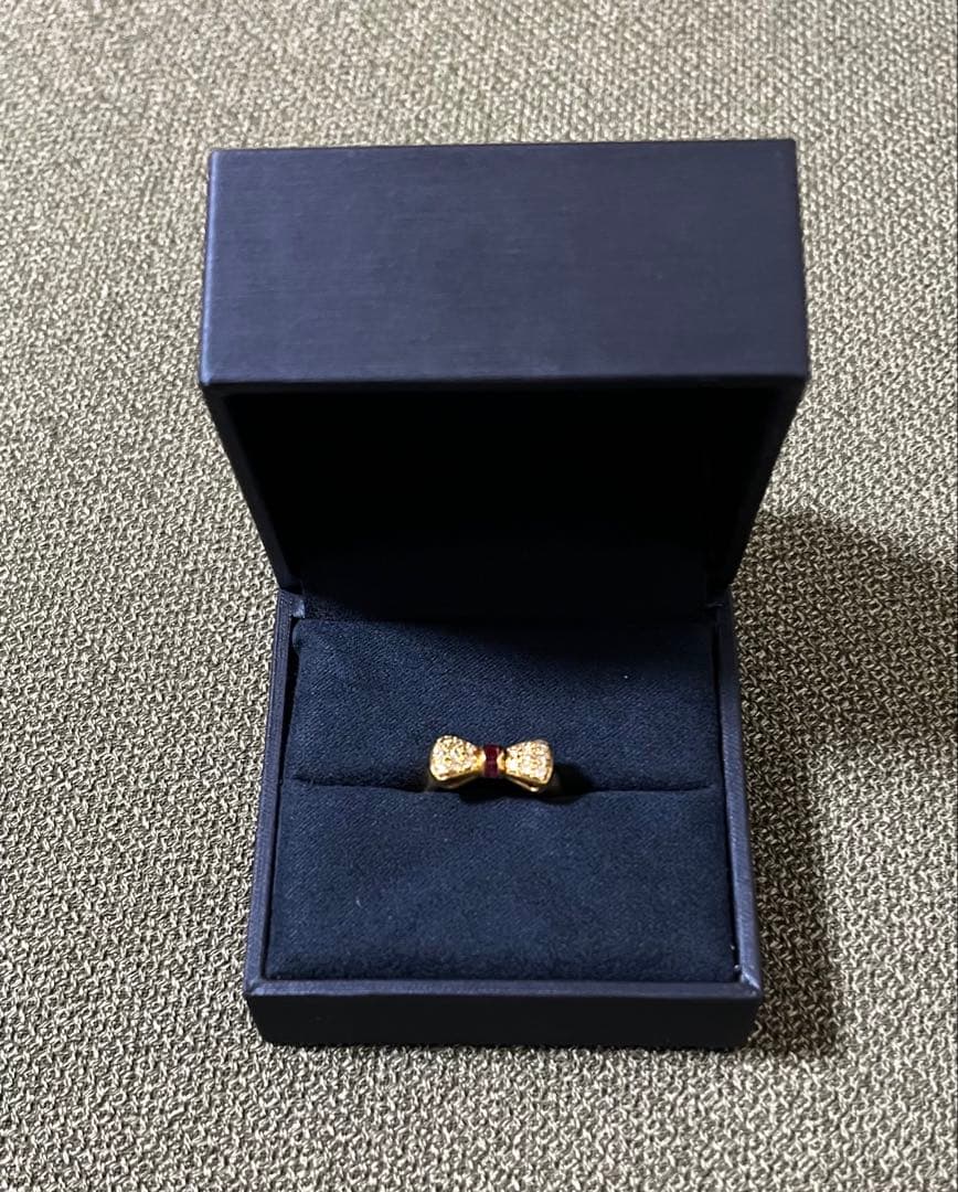 ニナリッチ　ルビー　リング　ダイヤモンド