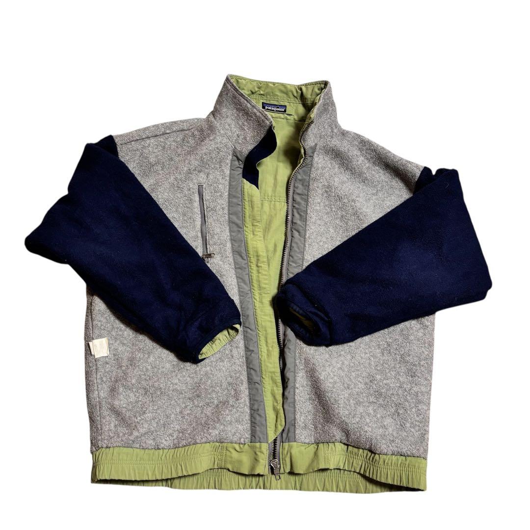 パタゴニア　シェルドシンチラ　激レア　98年　usa製 アップルグリーン