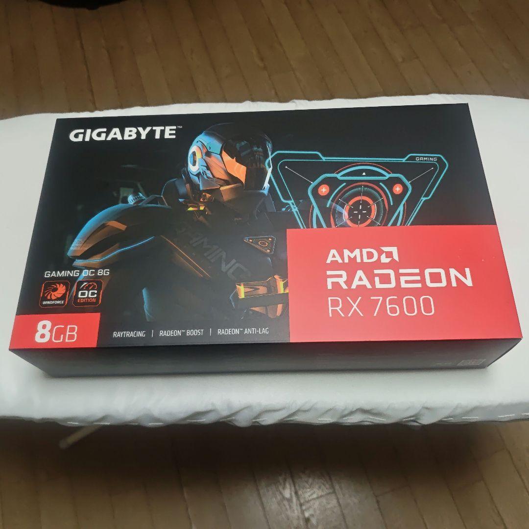 グラフィックボード・グラボ・ビデオカード GIGABYTE AMD Radeon RX7600
