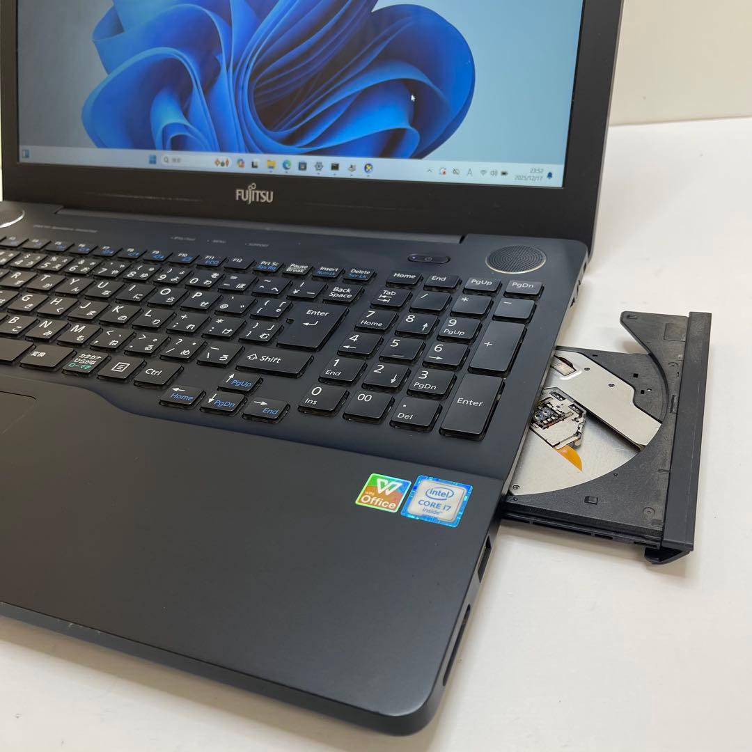 #628 富士通 AH53XB i7-6700HQ 8GB Office2021