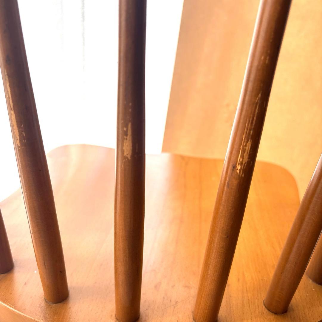 HAZK様4脚おまとめIKEDA 池田木工 チェア①②木製 古家具 ヴィンテージ