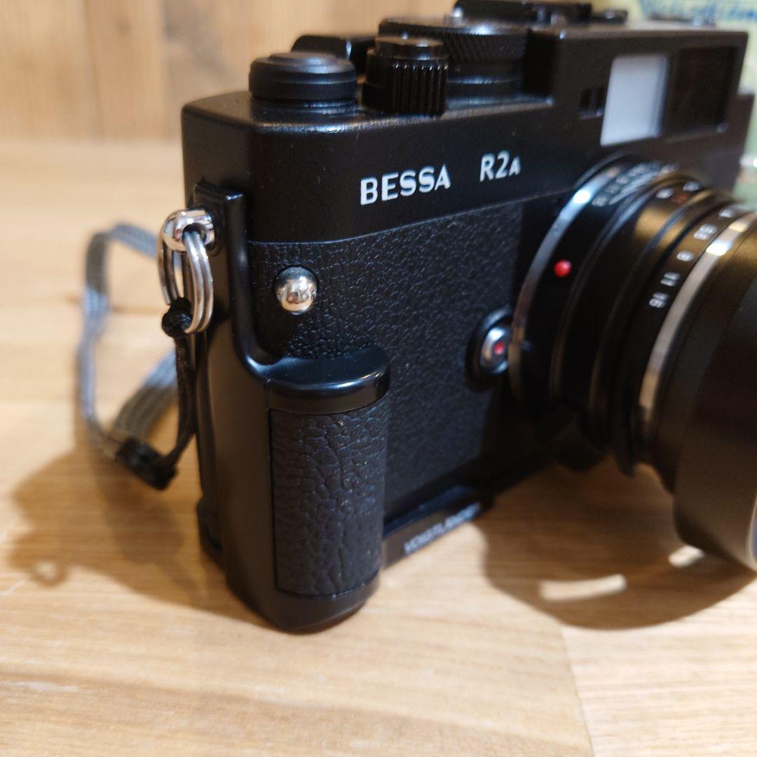 Voigtlander　BESSA R2A 　レンズ40mm　サイドグリップ　箱