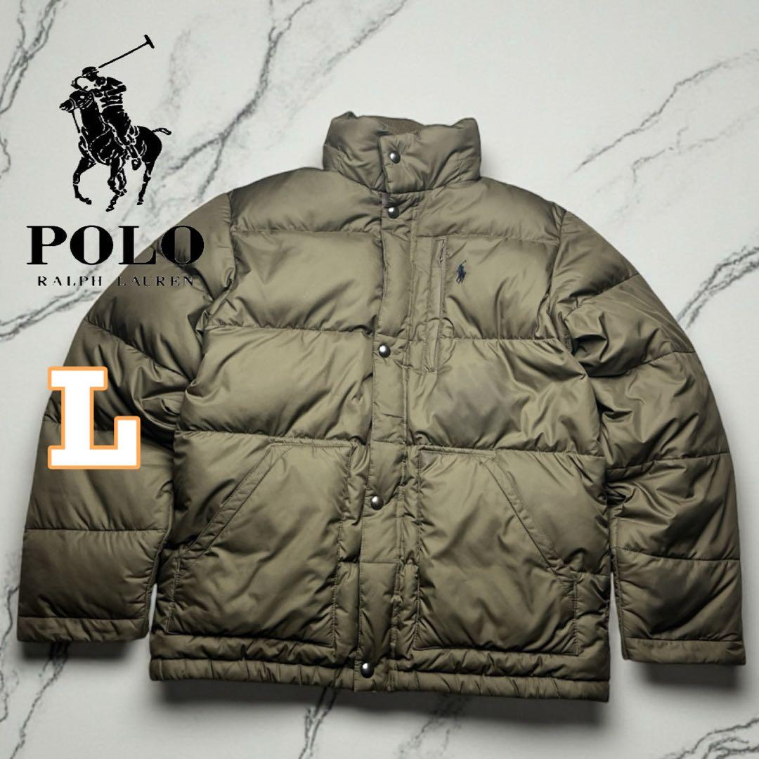 POLO RALPH LAUREN ラルフローレンダウンジャケット オリーブ L