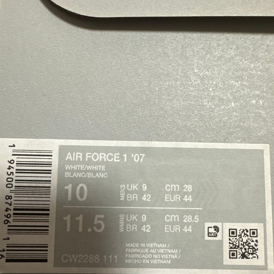 靴 Nike Air Force 1 Low '07 \"White 28cm