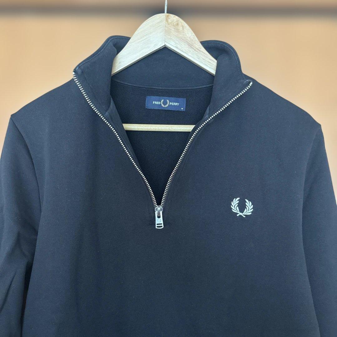 トップス FRED PERRY Half Zip Sweatshirt M3574