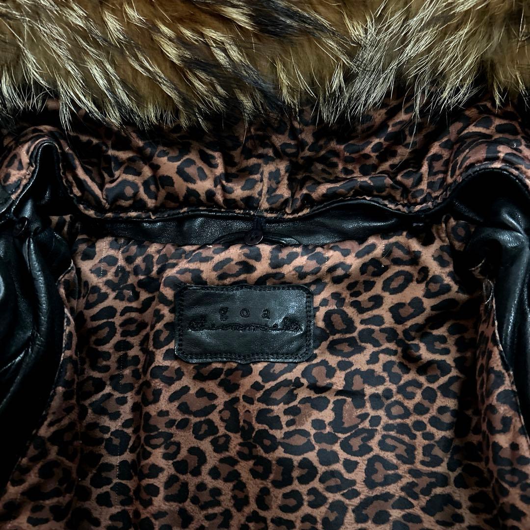 00s goa vintage gimmick bono レザージャケット