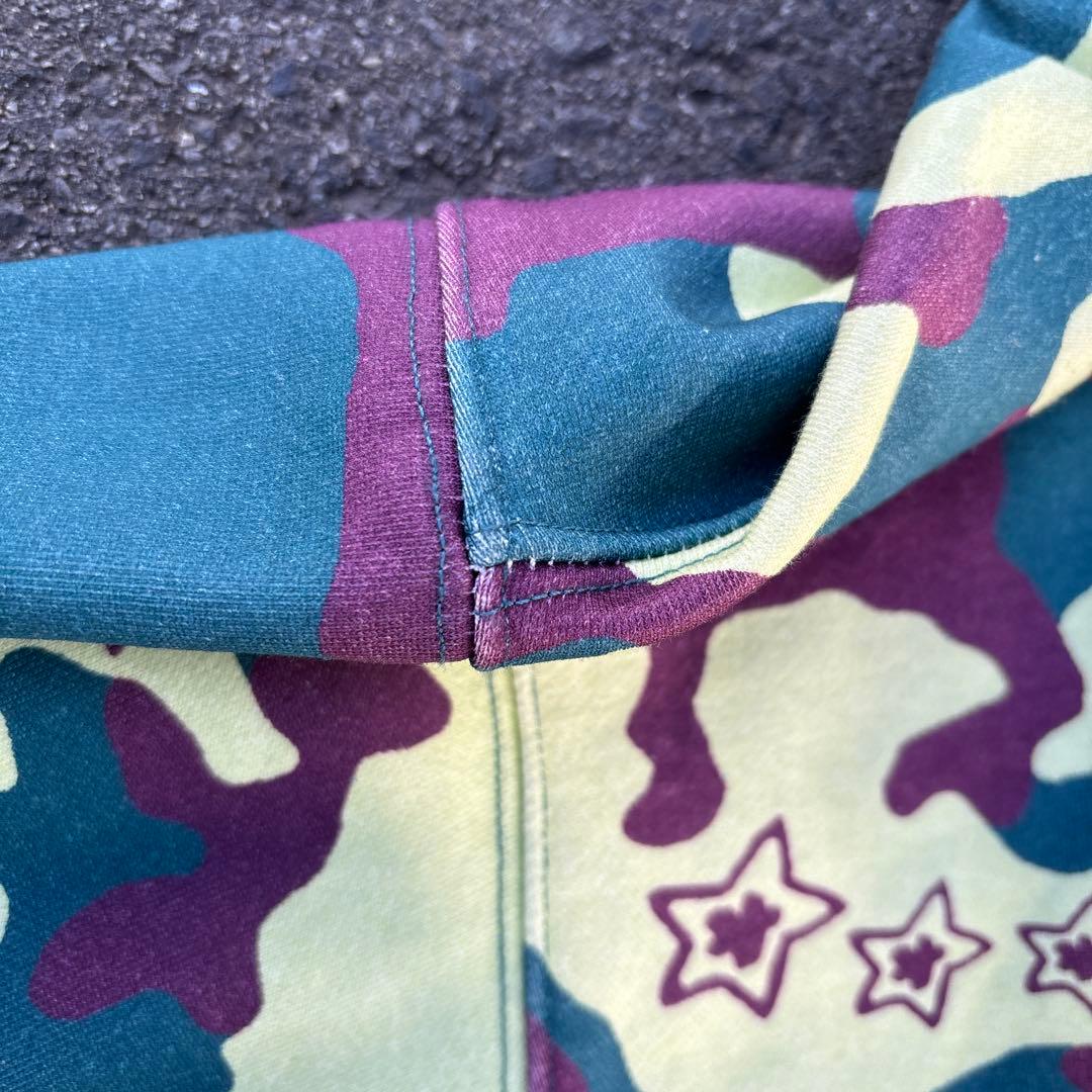 スターチーム　ジップパーカー　迷彩