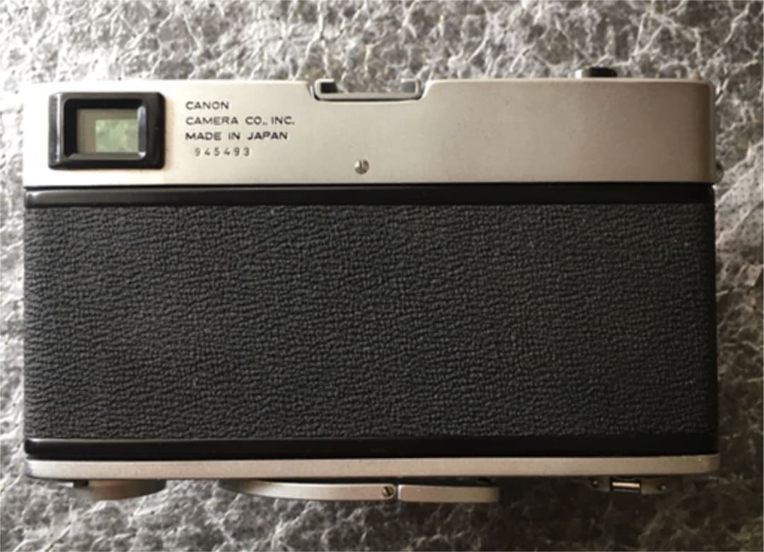 初代Canonet カメラ　革ケース付き　キャノネット　キャノン　キヤノン