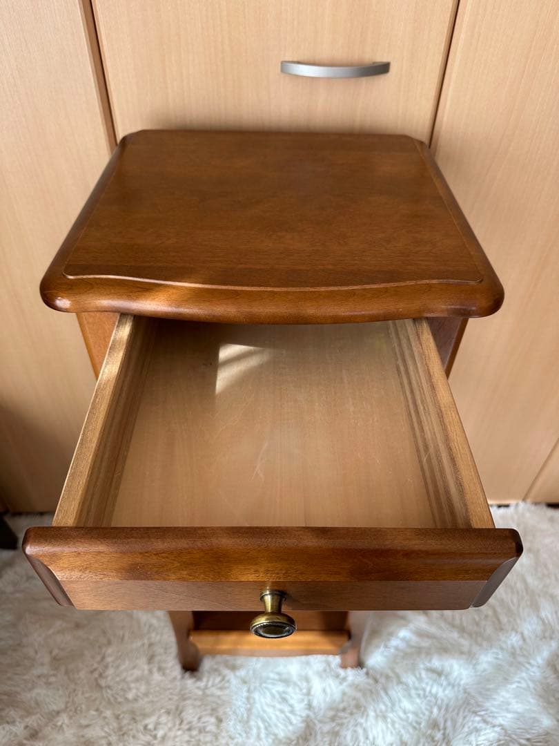 【コンソール】曙工芸製作所　サイドテーブル　花台　飾り台　収納棚　電話台