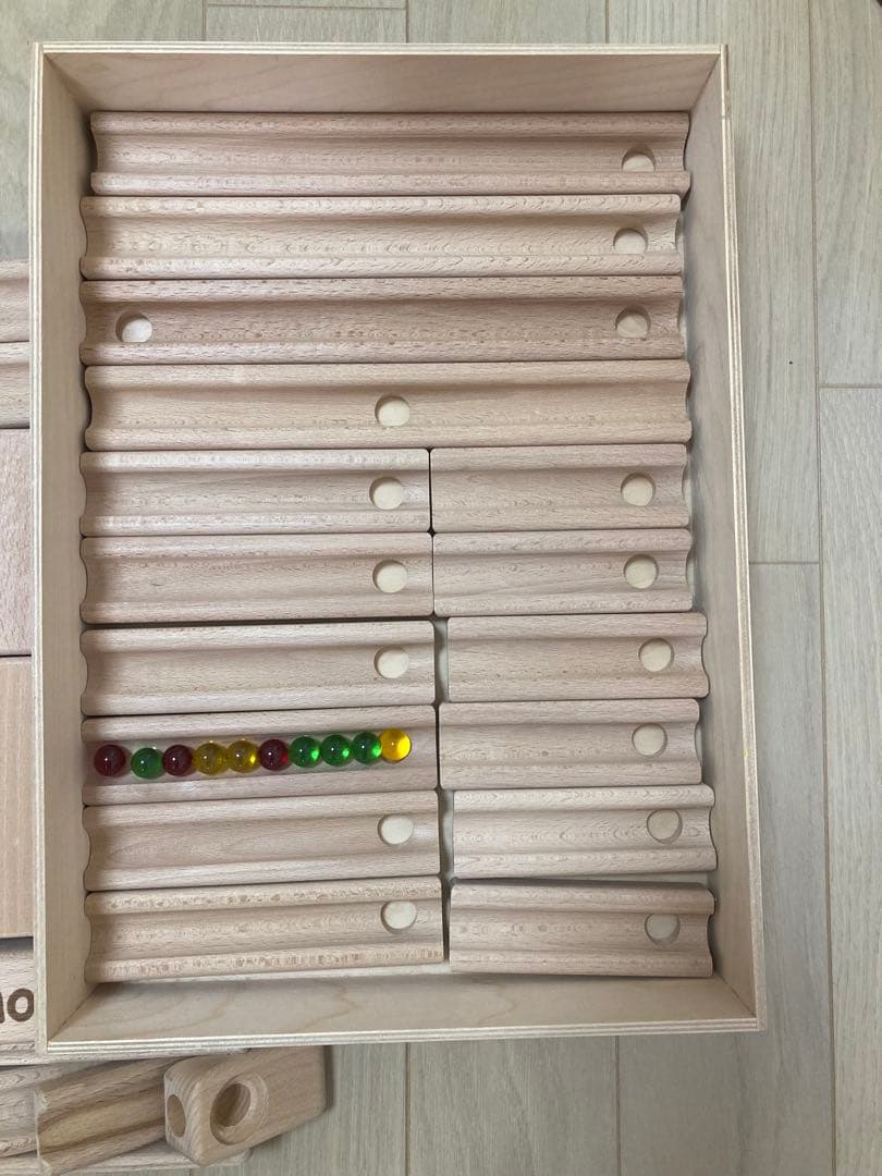 Scalino スカリーノ3木製積み木セット 滝付き　美品