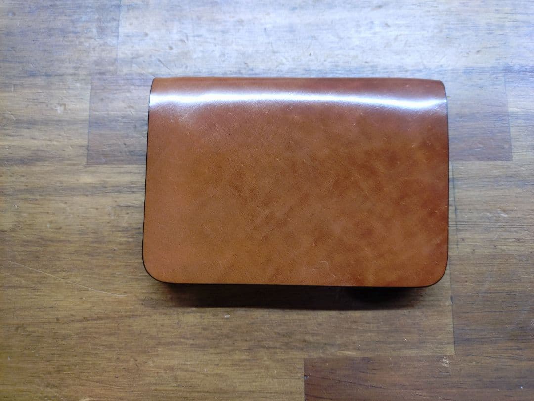 スロウ slow コードバン ミニウォレット ナチュラル