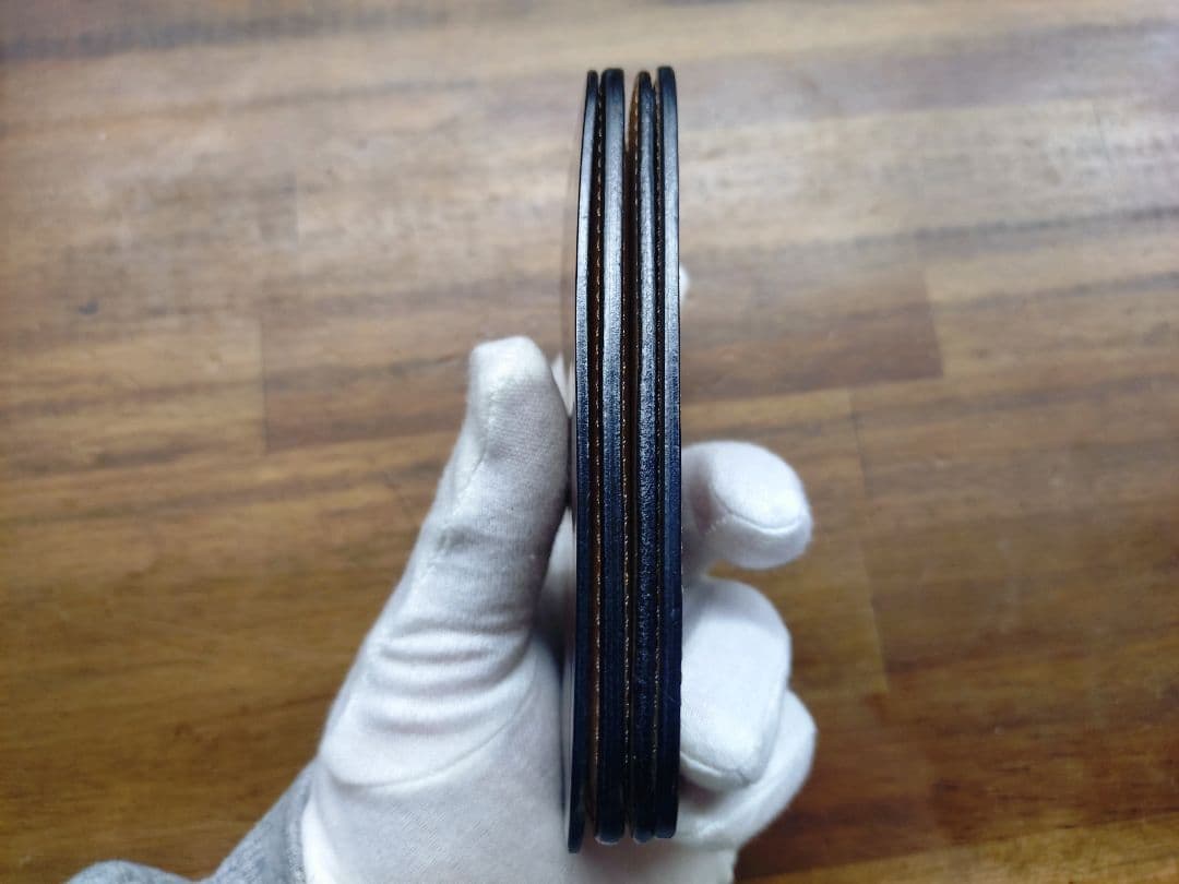 スロウ slow コードバン ミニウォレット ナチュラル