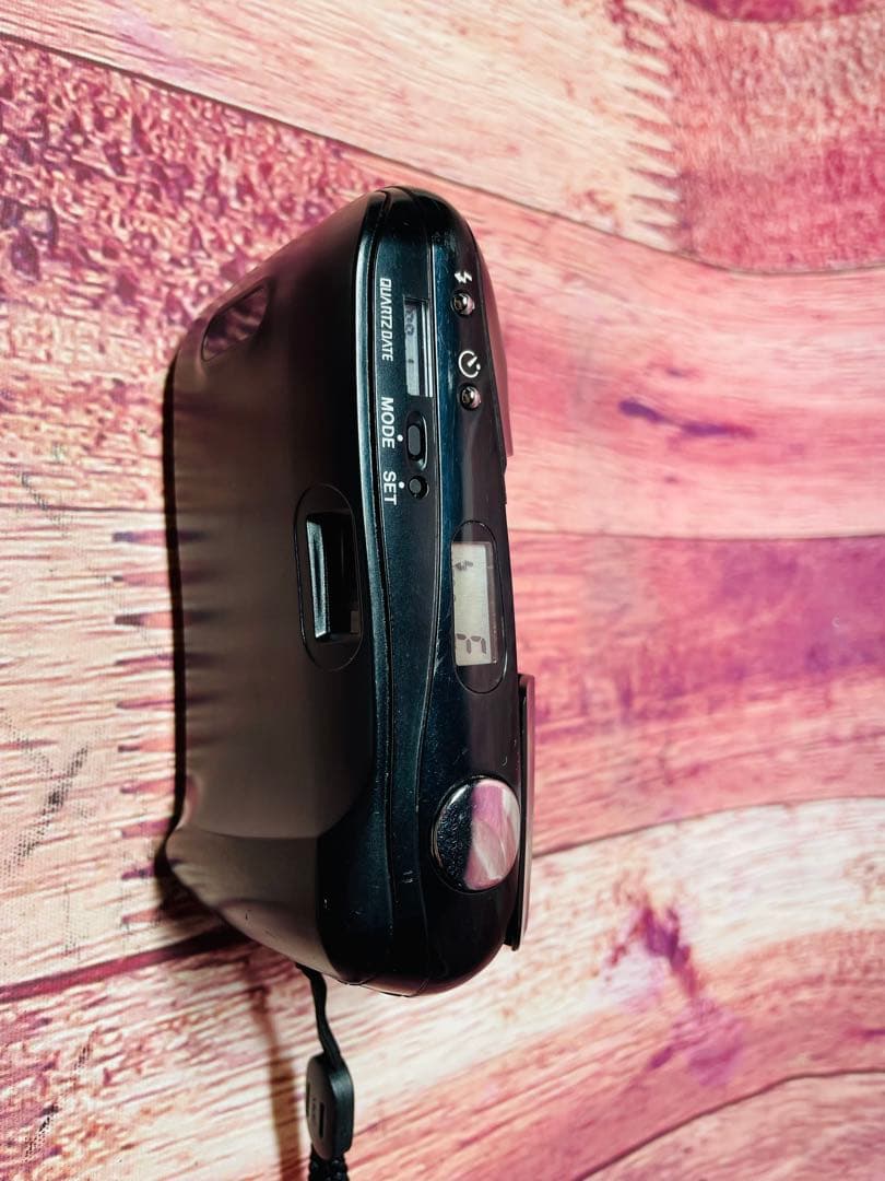 初代 OLYMPUS オリンパス μ mju ミュー ブラック