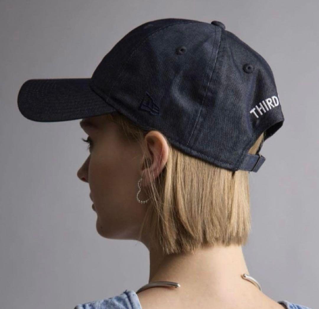 2025人気完売　未使用　NEW ERA 別注　サードマガジン　ロゴ　インディゴ