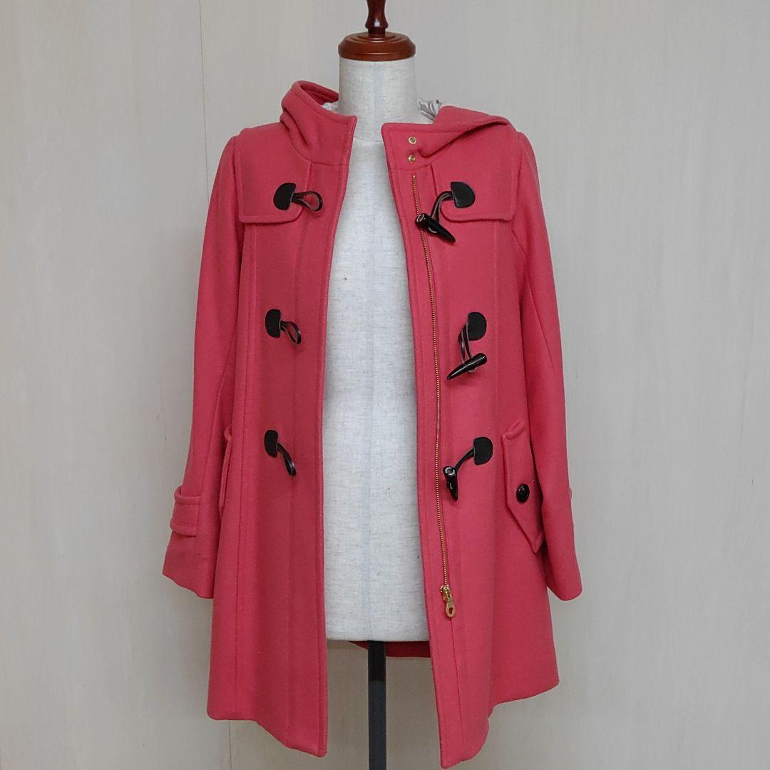 ブルーレーベル ダッフルコート サーモンピンク 36