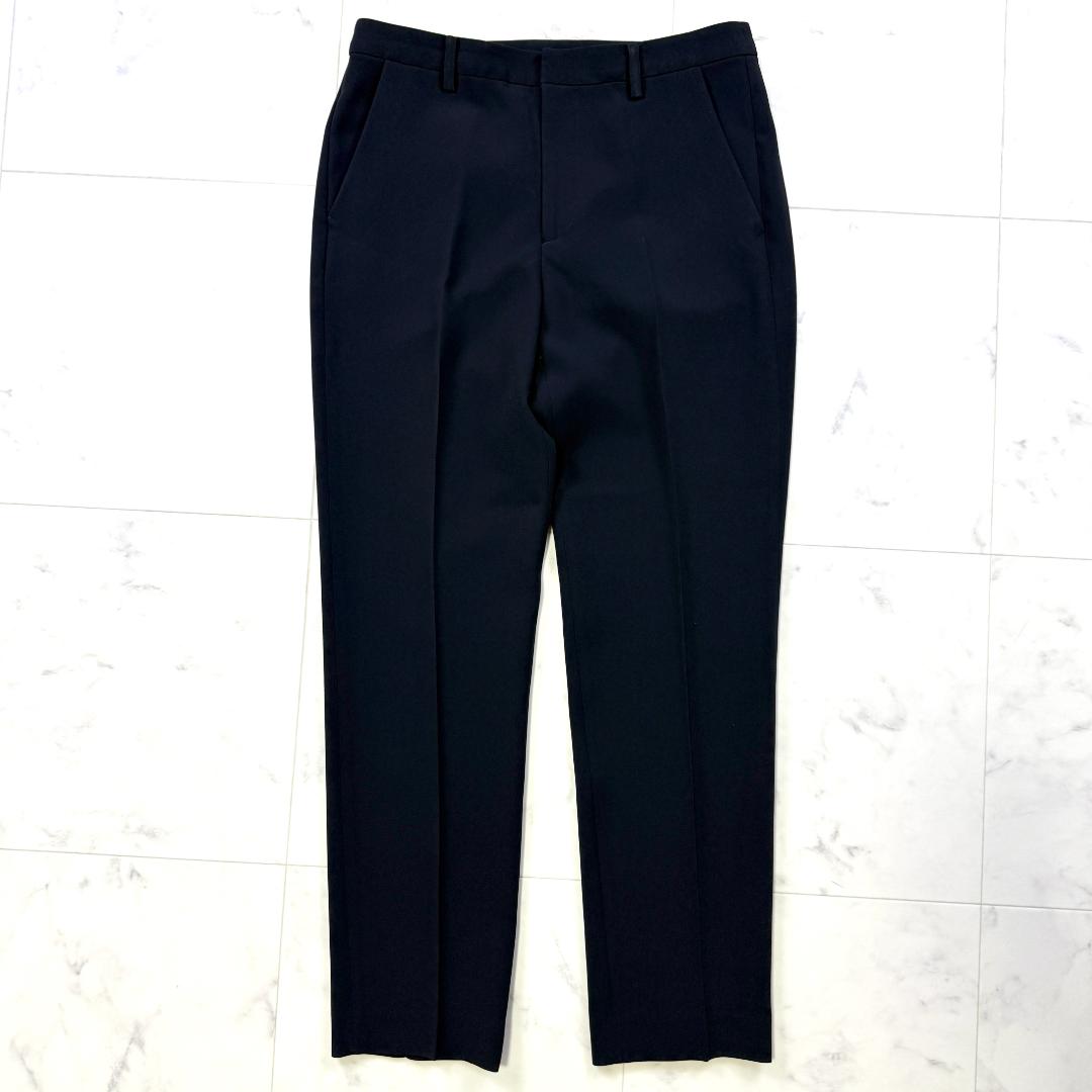 UNITED ARROWS ノーカラー セットアップ スーツ ネイビー 38 M