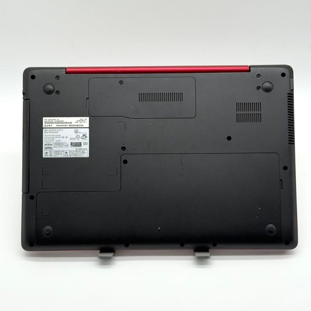 美品 富士通 ノートPC i7搭載 新品SSD512 Blu-ray FHD