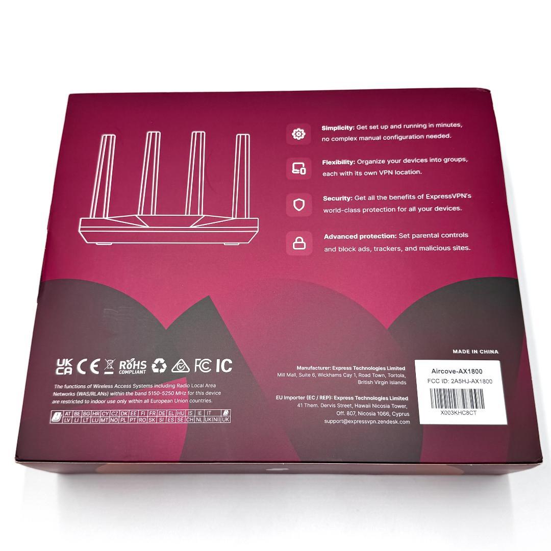 未使用✨ExpressVPN Aircove 無線VPN LANルーター