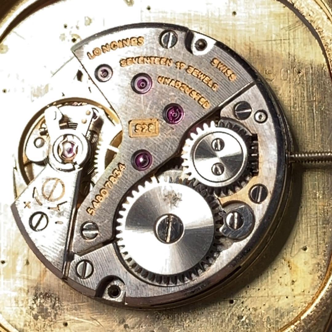 国内OH済メンズ腕時計アンティークウォッチLonginesロンジン手巻き2212