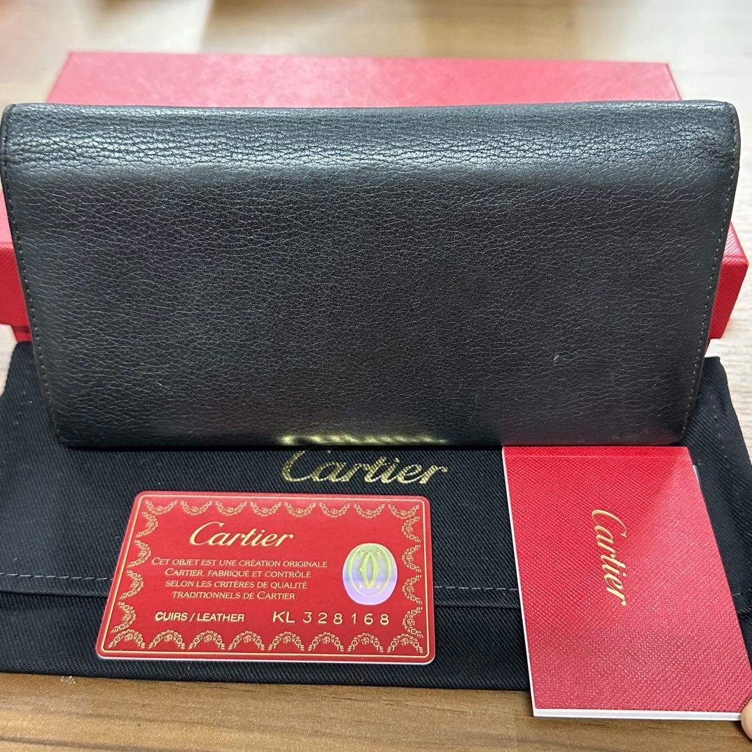 新品同様‼️ カルティエ　Cartier 財布　長財布　Cドゥ