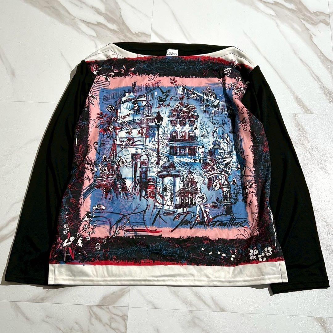 美品 ジャンポールゴルチエ レディース パワーニット ストレッチ トップス