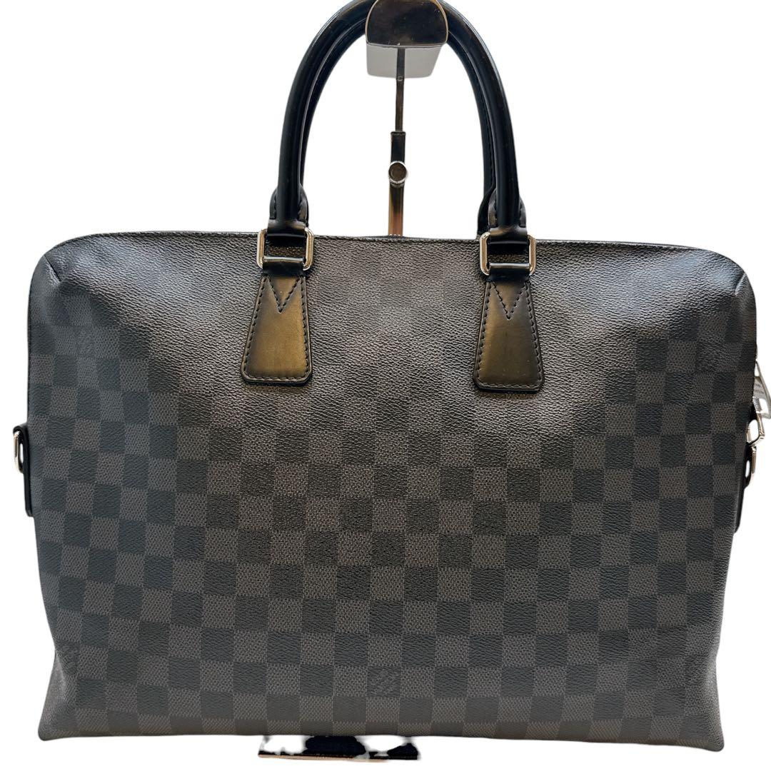 極美品✨ルイヴィトン ダミエ グラフィット ポルトドキュマン ジュール 2way