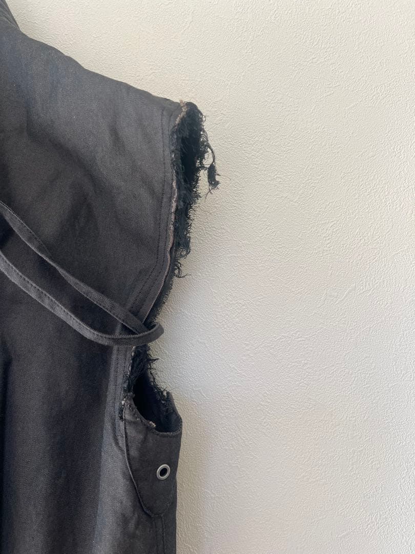 OSSA MONDO　オッサモンド　デニム風　ジレ　グランジ　ベスト