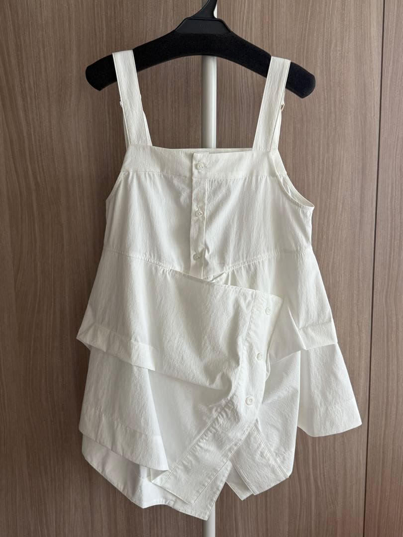 UN3D.WRAP SHIRT CAMISOLE ダブルラップシャツキャミソール