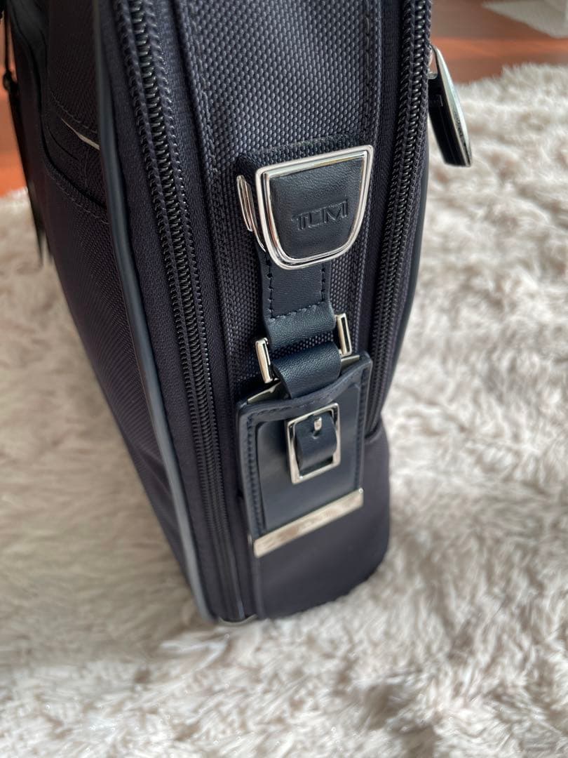 [新品タグ付]Tumi ビジネスバッグ ネイビーメンズ