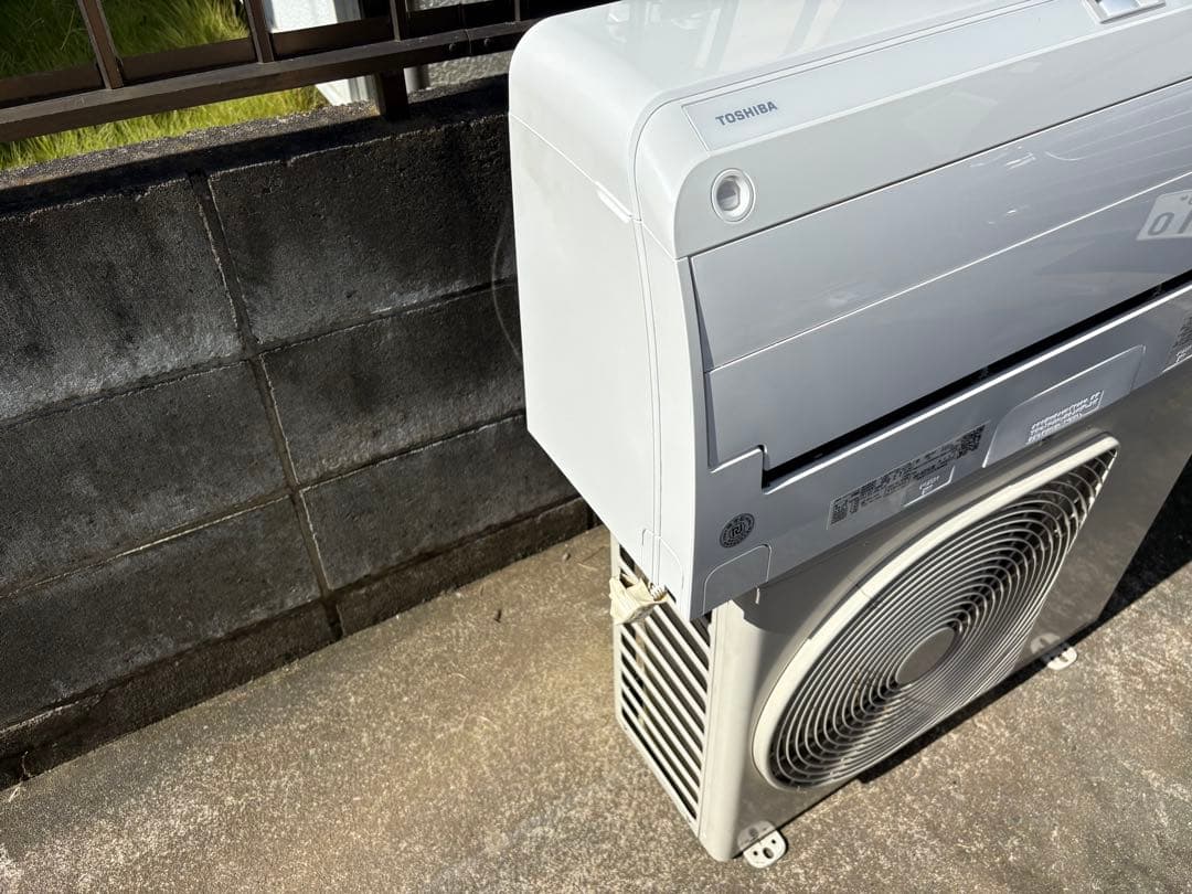 東芝2022年製エアコン本体セット|美品