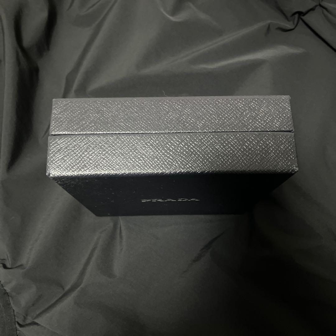 PRADA ブラックリナイロン ヘアシュシュ