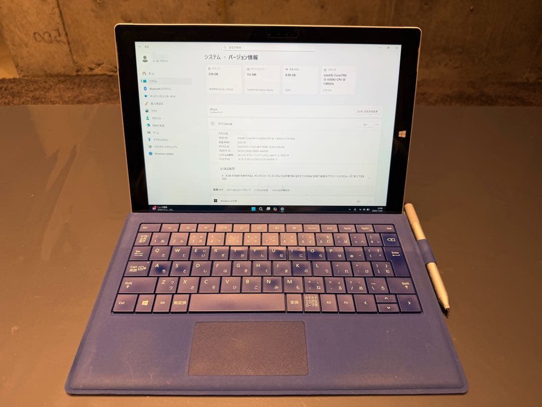 Windowsタブレット本体 Microsoft Surface Pro3 8GB/256GB